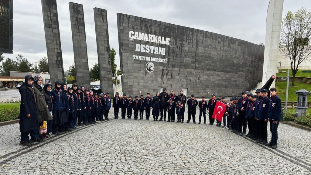 Düzceli izciler "57. Alay Milli Bilinç" kampında