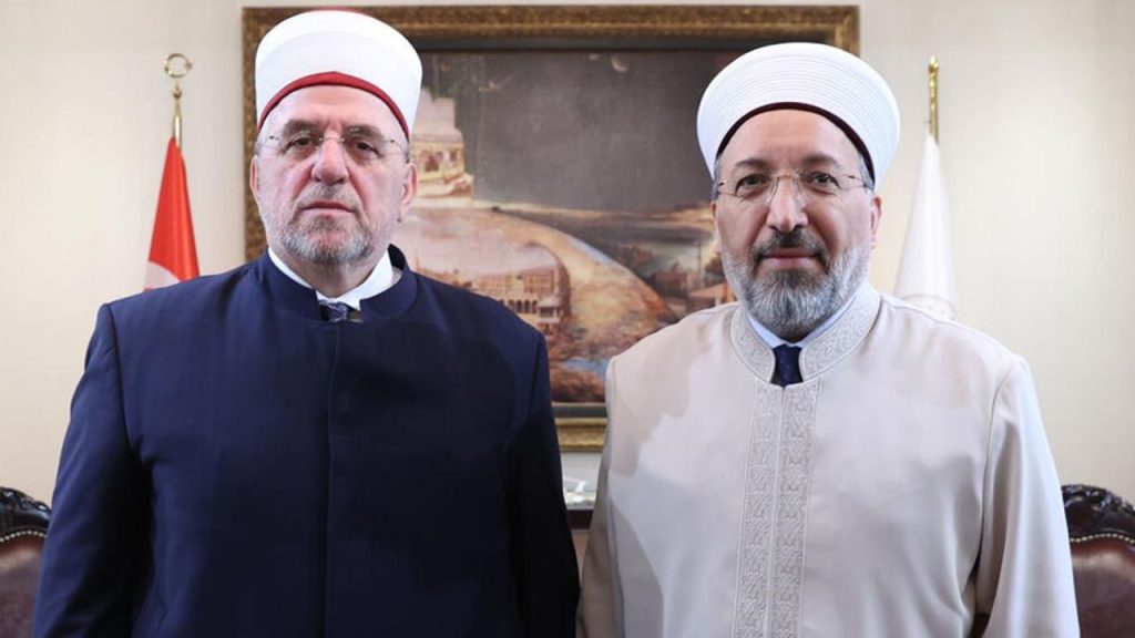 Başkan Arpaguş, Kosova İslam Birliği Başkanı Ternava’yı kabul etti