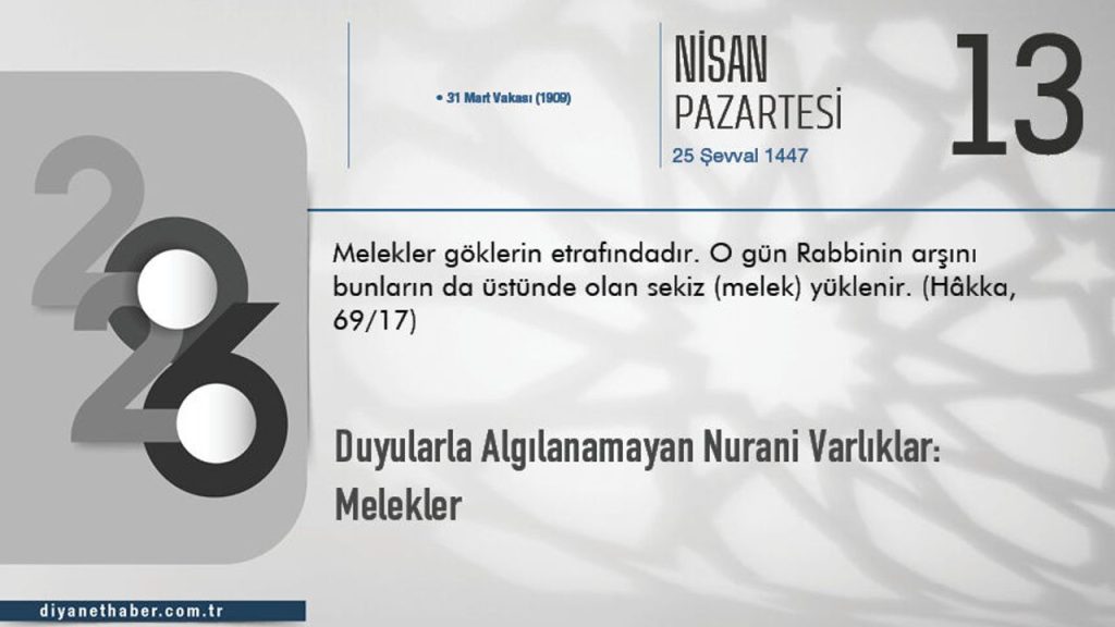 Duyularla Algılanamayan Nurani Varlıklar: Melekler