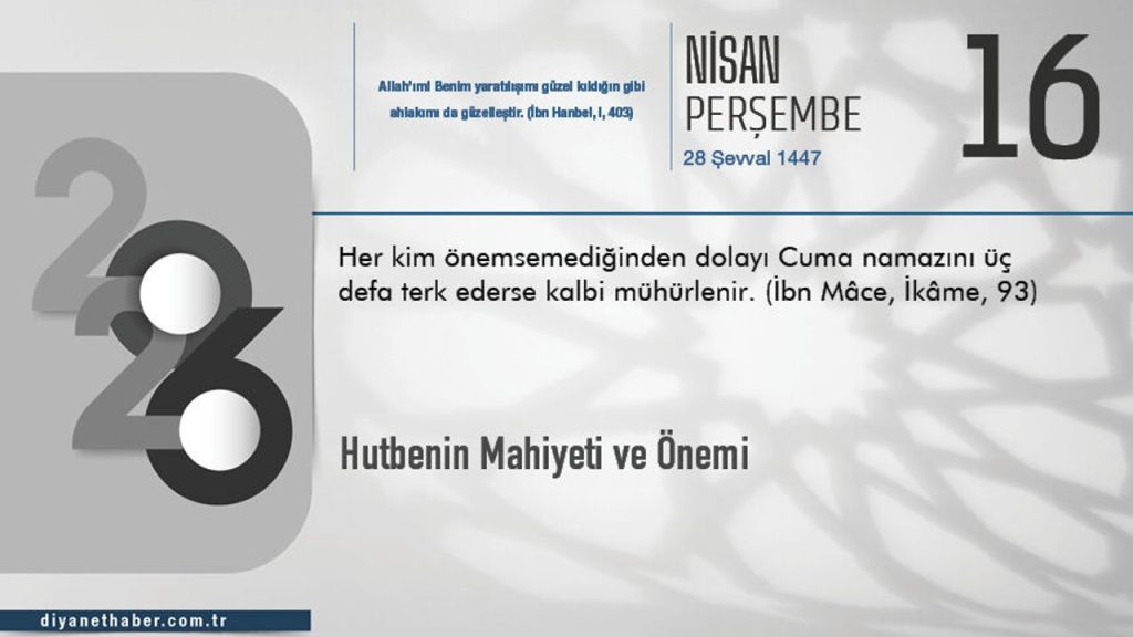 Hutbenin Mahiyeti ve Önemi