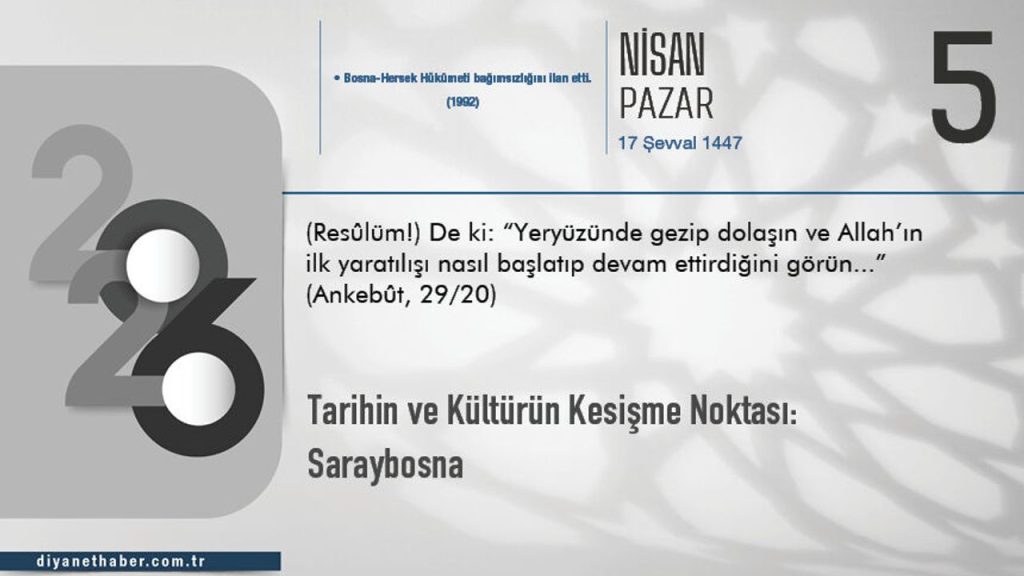 Tarihin ve Kültürün Kesişme Noktası: Saraybosna